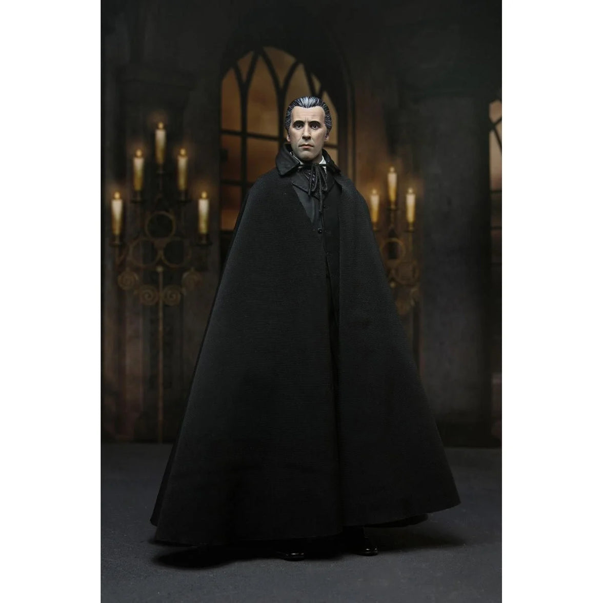 Count Dracula - Hammer Films: Horror of Dracula (1958) Ultimate NECA 7-Inch Figure by Neca new in box with cloak
