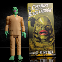 Hasbro Universal Monsters Creature from the Black Lagoon 3 3/4 inch reaction figure with themed blind box packaging