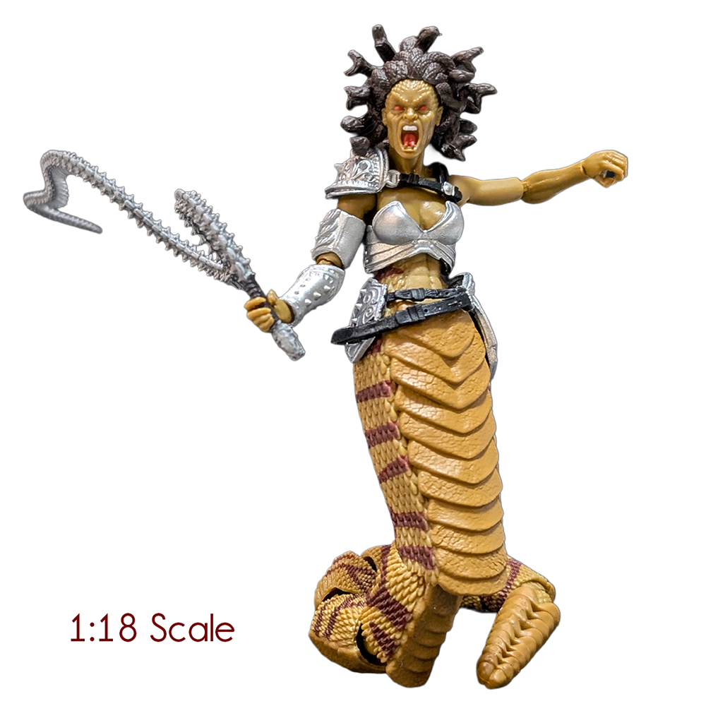 Cursed Medusa Assassin from Below -Vitruvian H.A.C.K.S. 1:18 Scale Action Figure Boss Fight Studio
