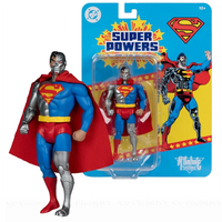 Cyborg Superman - DC Super Powers Wave 13 4.5" Action Figure - McFarlane Toys from Go Figment in packaging with artwork.