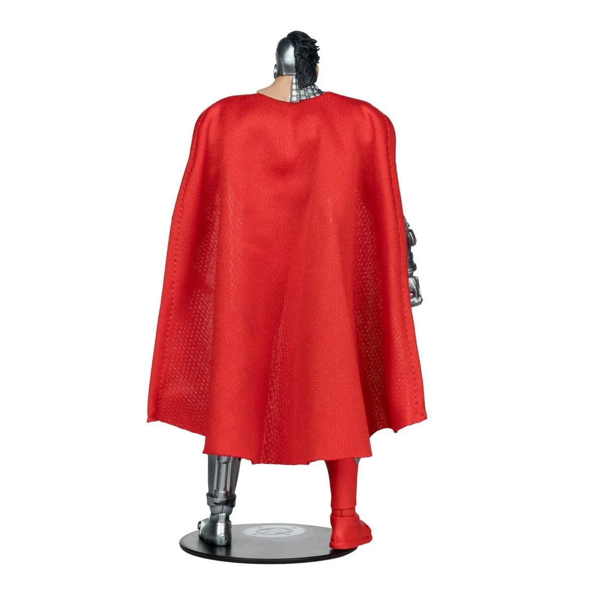 Cyborg Superman 7" McFarlane DC Multiverse Vault Action Figure Wave 2 by McFarlane Toys, rear view