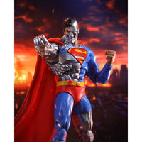 Cyborg Superman 7" McFarlane DC Multiverse Vault Action Figure Wave 2 by McFarlane Toys with red cape