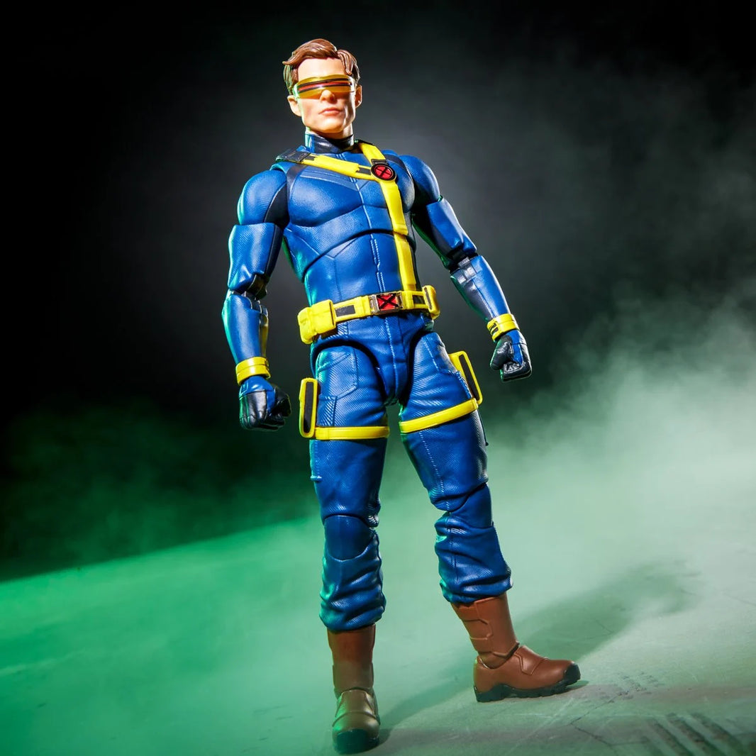 Cyclops Marvel Legends Series Action Figure by Hasbro with Alternate Visor and Optic Blast 6-Inch
