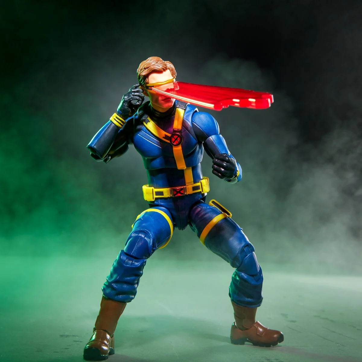 Cyclops Marvel Legends Series Action Figure by Hasbro with Alternate Visor and Optic Blast 6-Inch