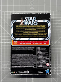 C-3PO Star Wars Retro Collection Action Figure 1:18 Scale ANH by Kenner, packaging back