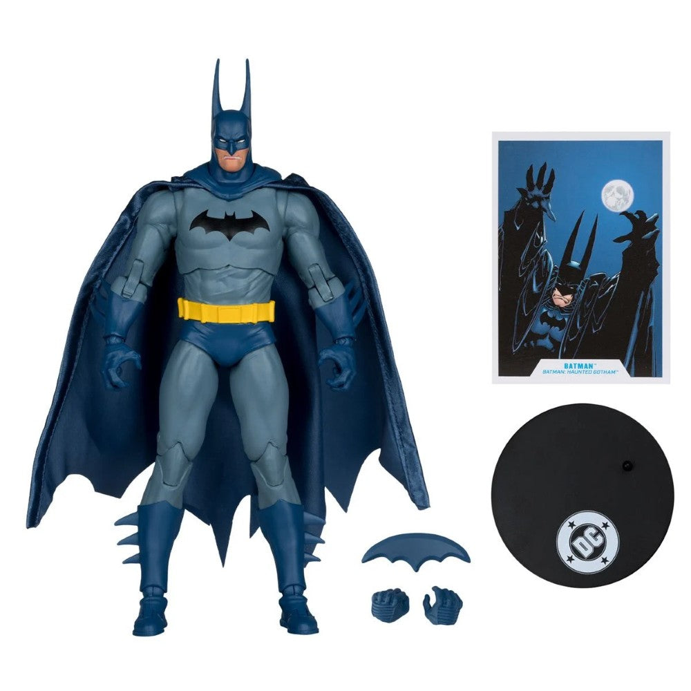 Batman DC Multiverse Wave 5 Batman Haunted Gotham 8-Inch Action Figure by McFarlane with accessories