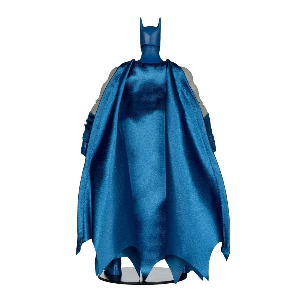 Batman DC Multiverse Wave 5 Batman World's Finest 7-Inch Action Figure by McFarlane, rear view with blue cape