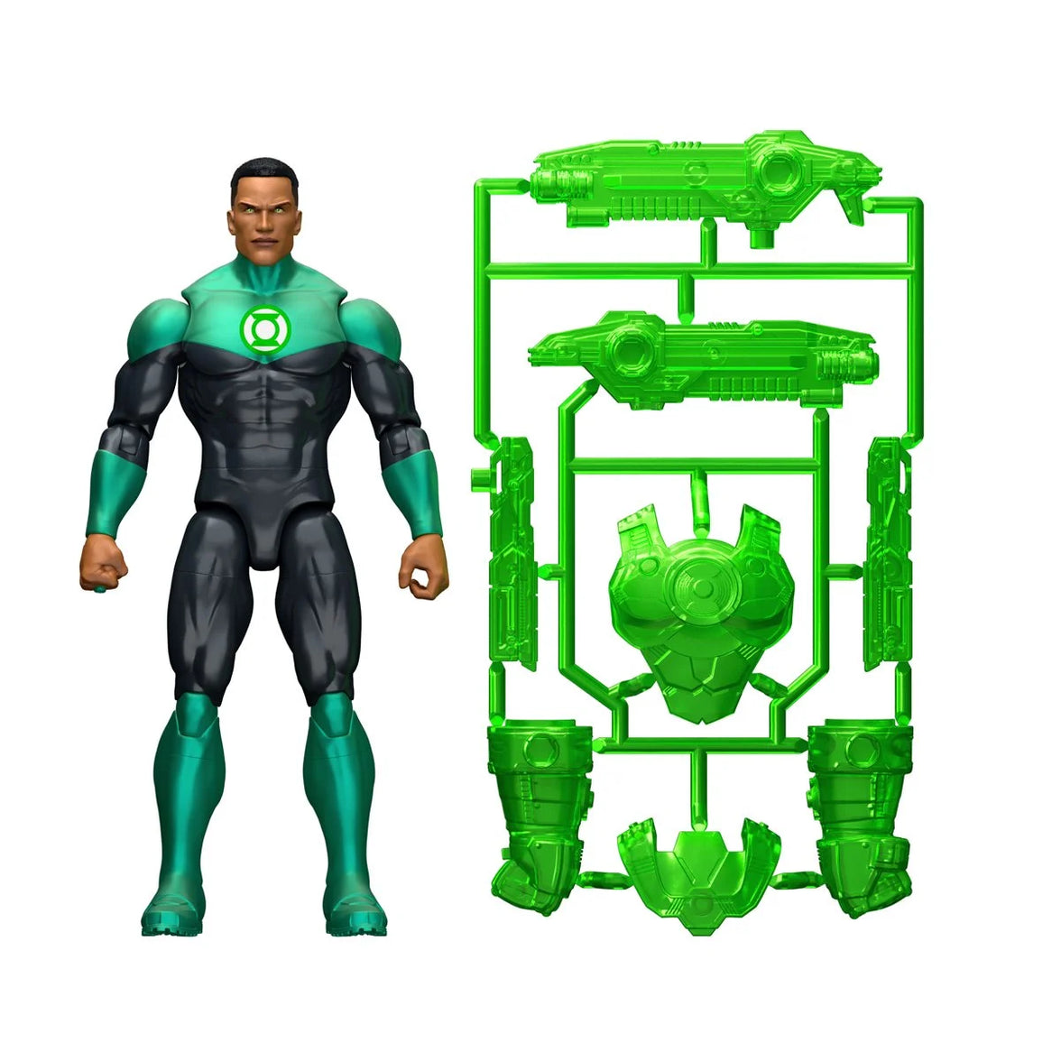 Green Lantern John Stewart Action Figure Mattel DC Premiere Wave 2 Core Set New