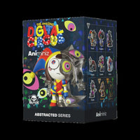 Abstracting Pomni - 3.5" Action Figure (The Digital Circus) by Glitch Productions in colorful packaging