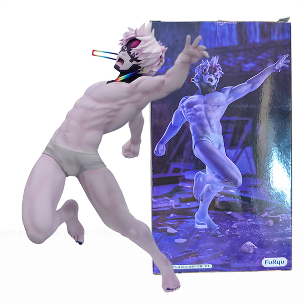 Dan Da Dan Jiji Trio-Try-iT Transformed Version Prize Figure by Banpresto showing dynamic pose with detailed mask and physique