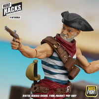 Daniel Wright 4" Boss Fight Studio Action Figure Hero HACKS Articulated with pistol and sword