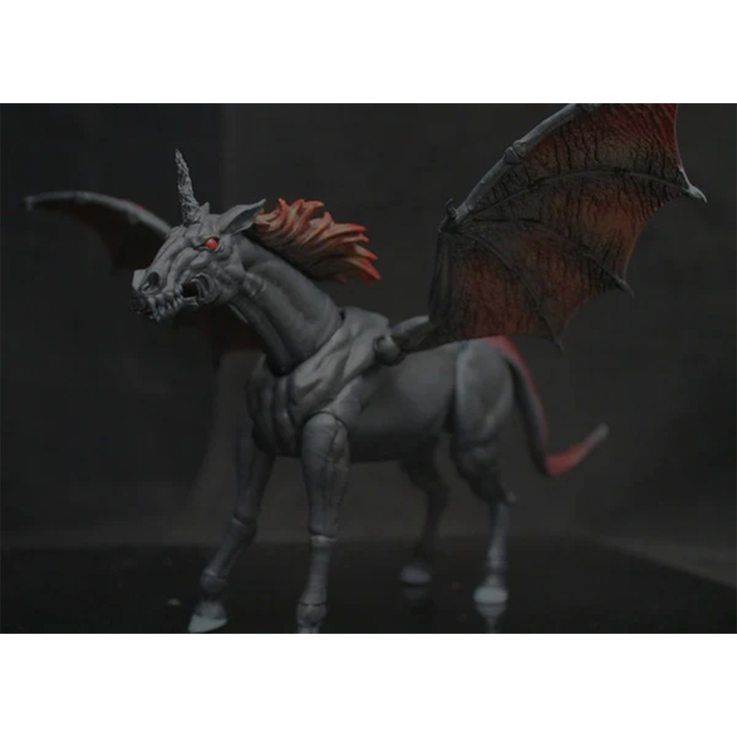 Dark Pegasus and Unicorn Creature Kit -Vitruvian H.A.C.K.S. 1:18 Scale