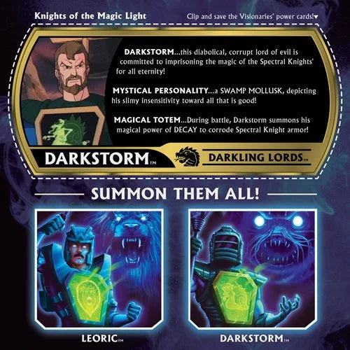 Darkstorm Visionaries 3.75-Inch Action Figure  ReAction+  Super7