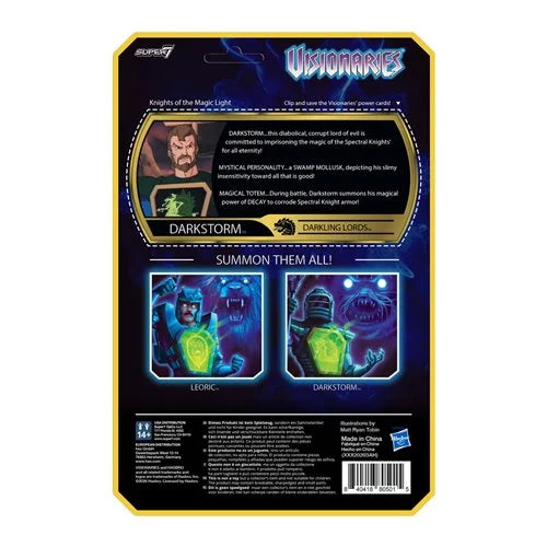 Darkstorm Visionaries 3.75-Inch Action Figure  ReAction+  Super7