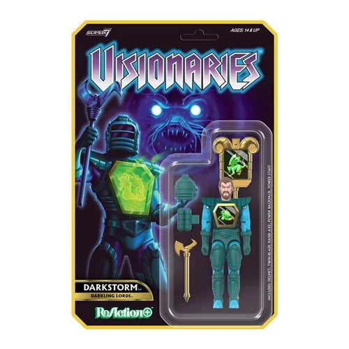 Darkstorm Visionaries 3.75-Inch Action Figure  ReAction+  Super7