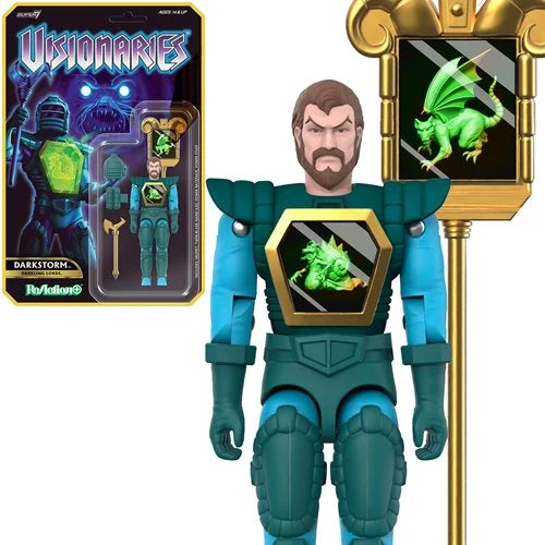 Darkstorm Visionaries 3.75-Inch Action Figure  ReAction+  Super7