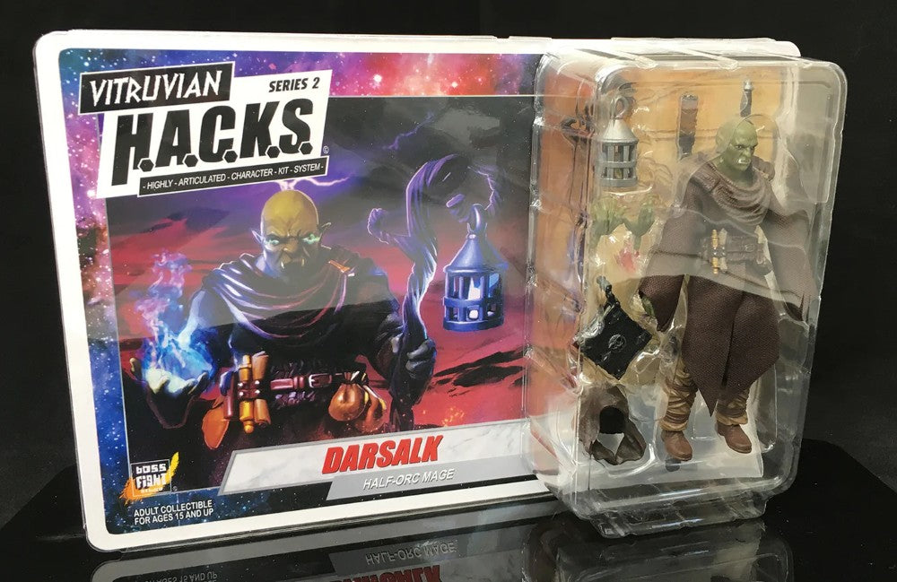 Darsalk (Orc Mage) -Vitruvian H.A.C.K.S. 1:18 Scale Action Figure