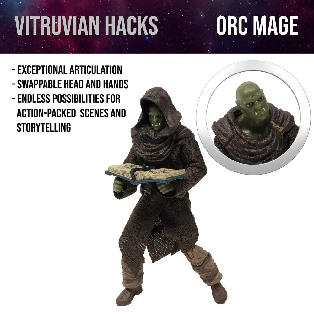 Darsalk (Orc Mage) -Vitruvian H.A.C.K.S. 1:18 Scale Action Figure