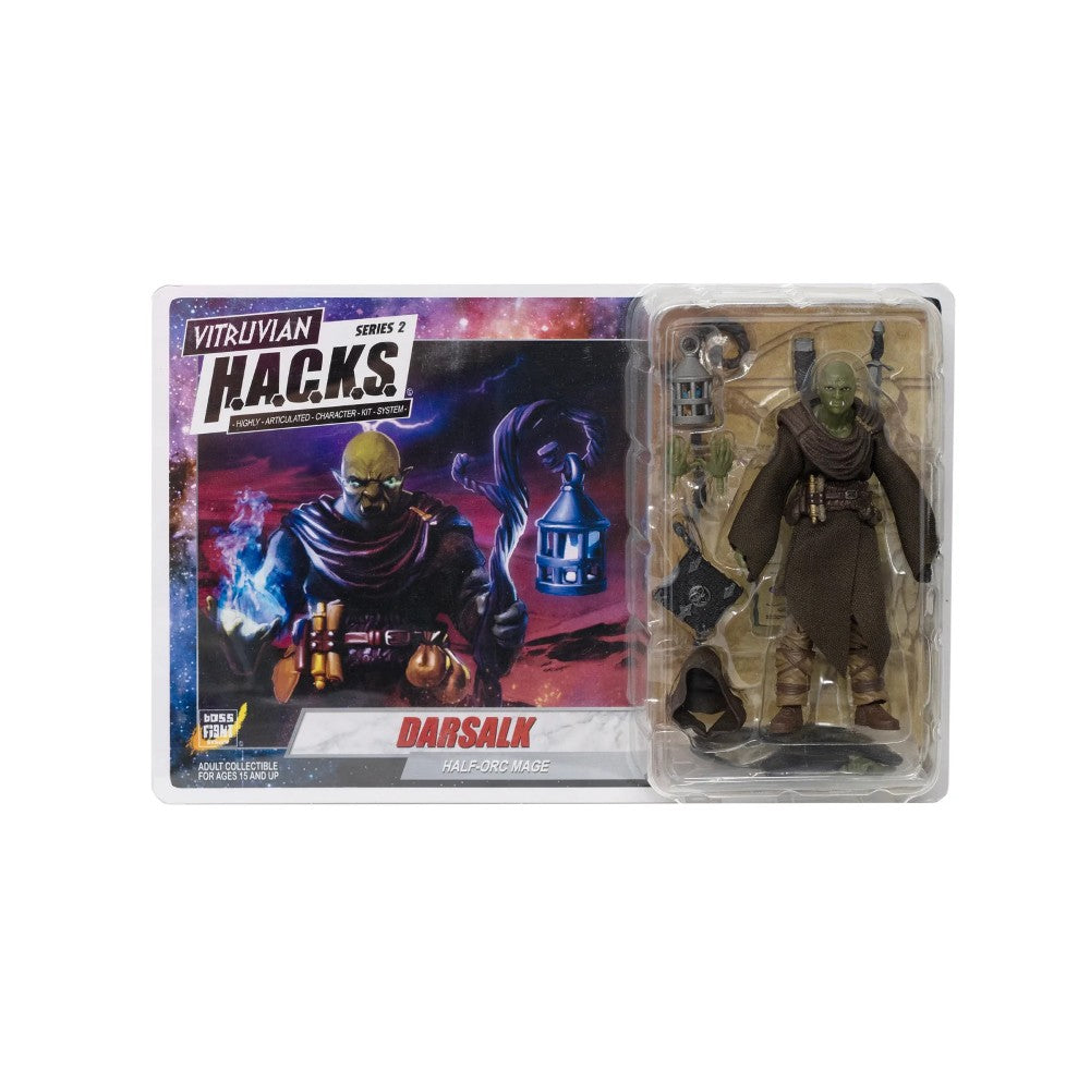 Darsalk (Orc Mage) -Vitruvian H.A.C.K.S. 1:18 Scale Action Figure