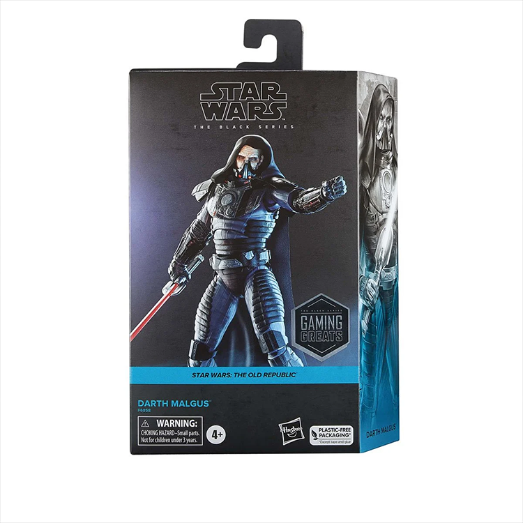 Hasbro Star Wars Black Series Darth Malgus 6-inch action figure from The Old Republic in packaging