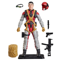 David “Crazylegs” Thomas "Retro Cardback" G.I. Joe Classified Series 6 inch Action Figure by Hasbro with accessories