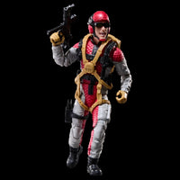 David “Crazylegs” Thomas "Retro Cardback" G.I. Joe Classified Series 6 inch Action Figure by Hasbro in combat pose