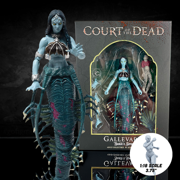 Gallevarbe – Death’s Siren Court of the Dead Action Figure - 1:18 Scale (7")