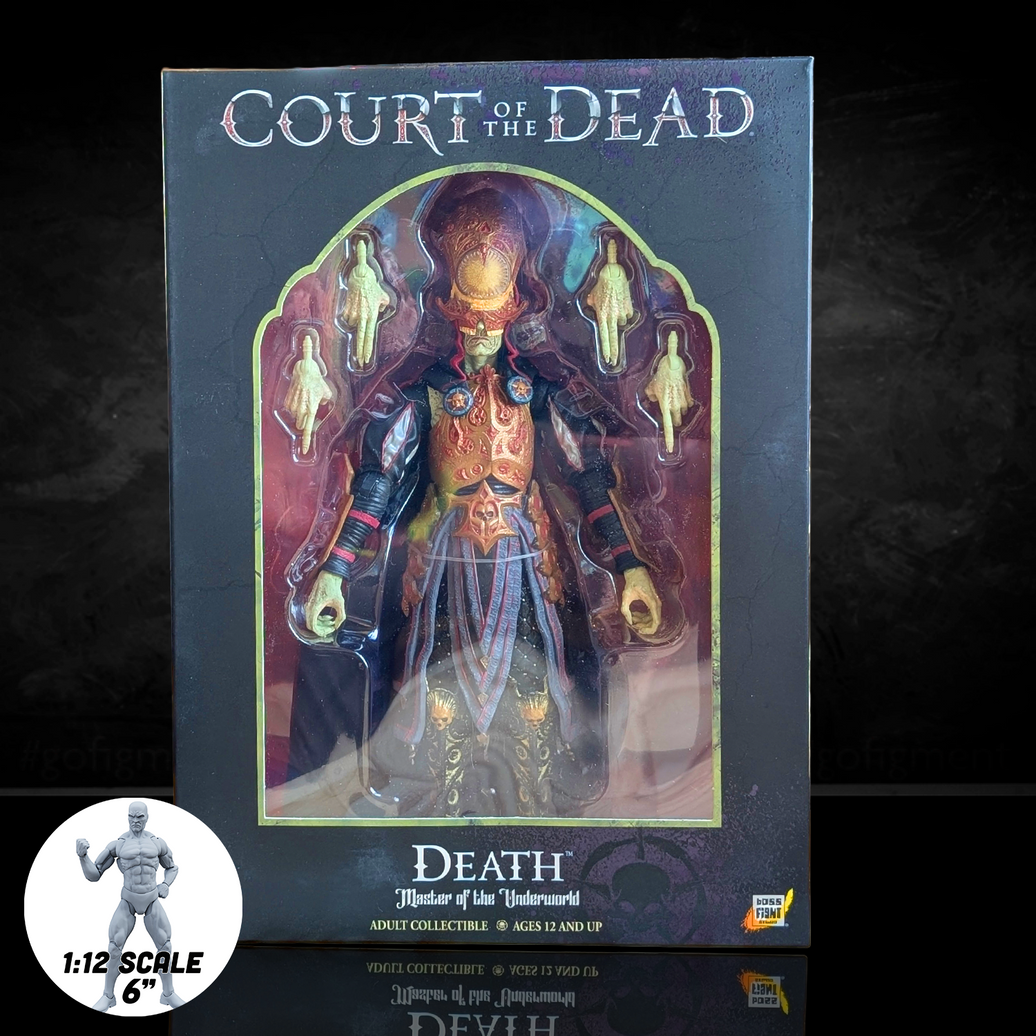 Master of the Underworld Court of the Dead Epic H.A.C.K.S. 1:12 Scale Action Figure - Boss Fight Studio