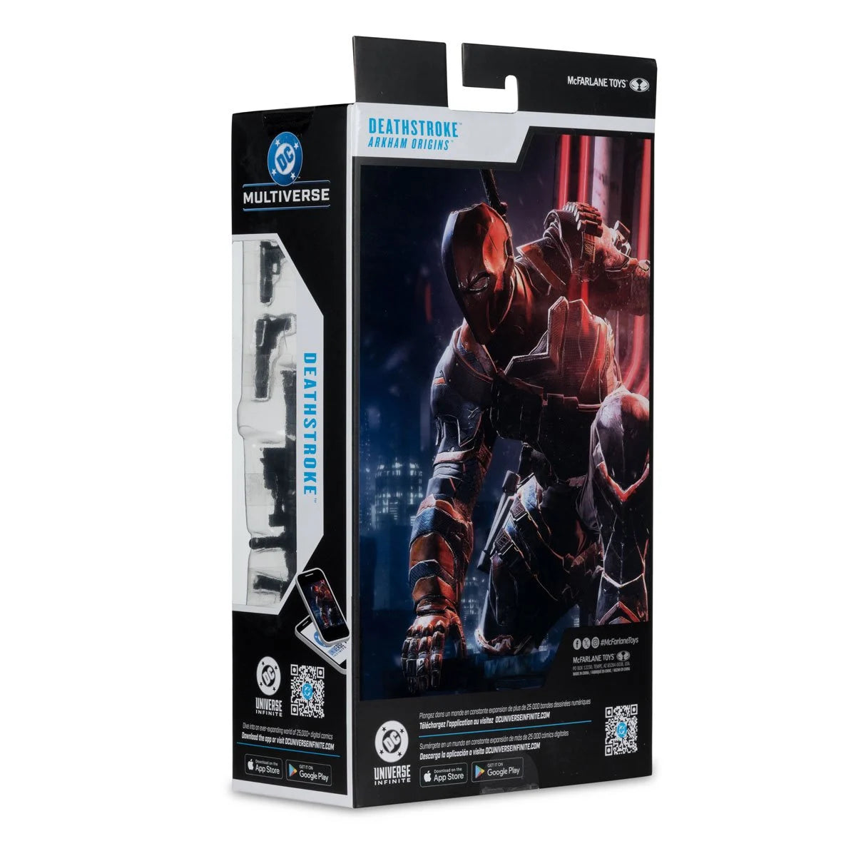 Deathstroke 7" McFarlane Action Figure DC Multiverse Wave 31 Arkham Origins by McFarlane Toys in box