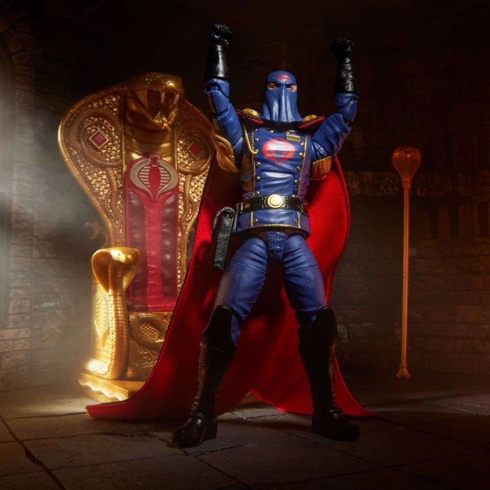 Cobra Commander in Dress Uniform 1:12 Scale 6" GI Joe Classified Deluxe Action Figure Hasbro