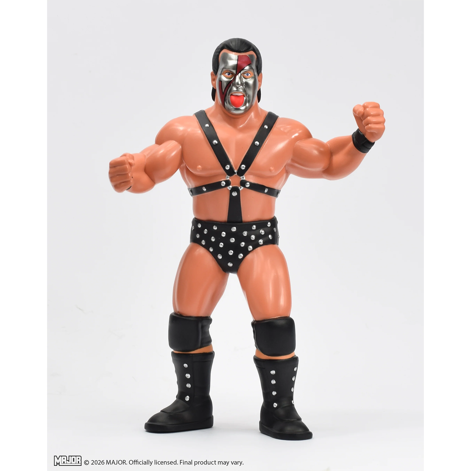 Demolition Ax Big Rubber Guy Retro Wrestling Action Figure