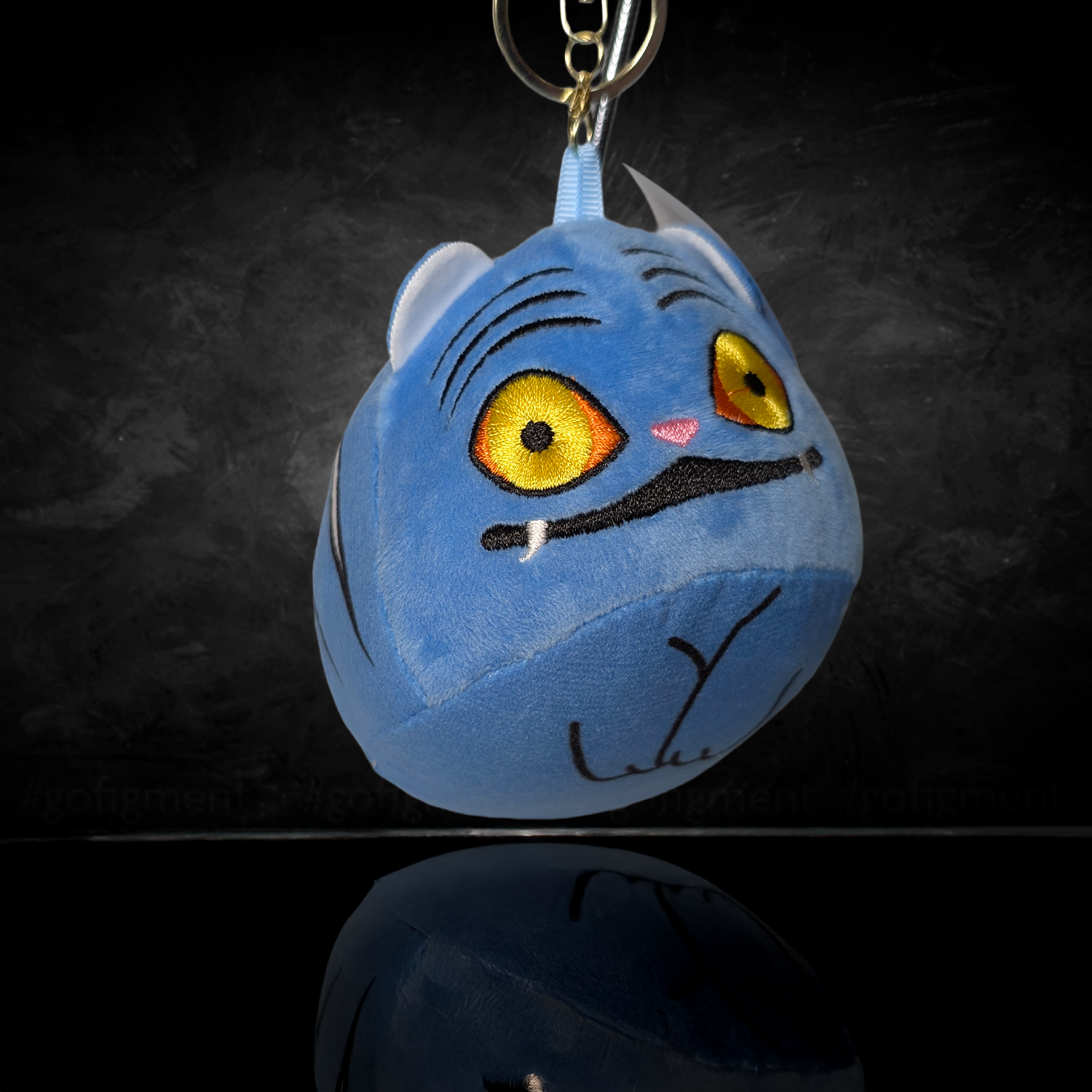 Official K-pop Demon Hunters Plush Keyring – Korean Magpie - Tiger Motif Collectible