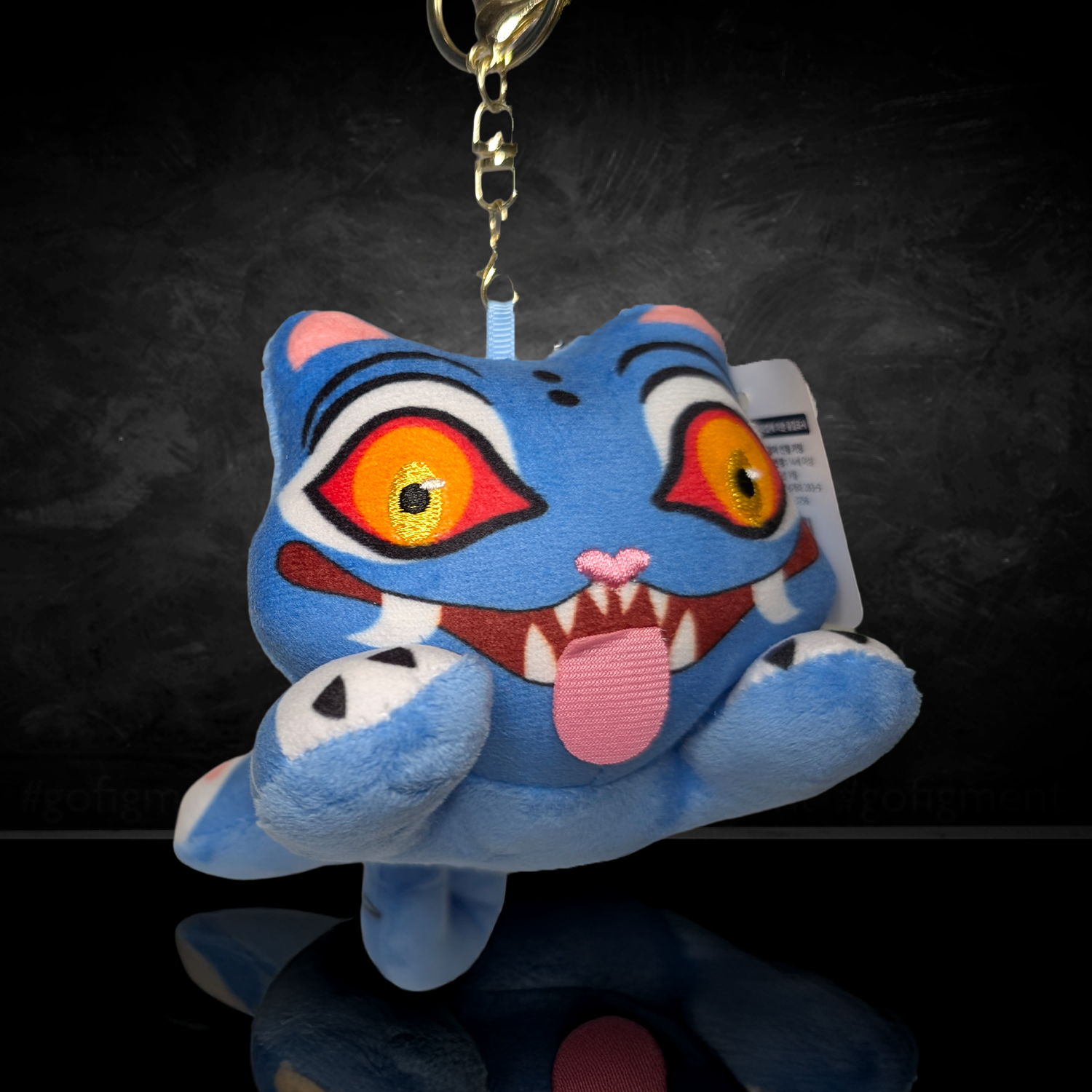 Official K-pop Demon Hunters Plush Keyring – Korean Magpie - Tiger Motif Collectible