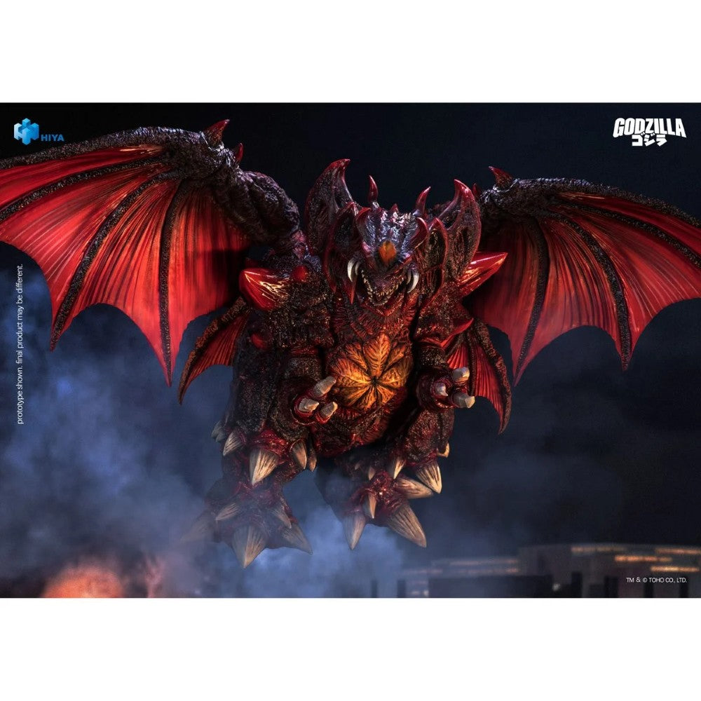 Godzilla vs. Destoroyah (1995) Destoroyah Exquisite Basic Series Action Figure by Hiya Toys with red wings