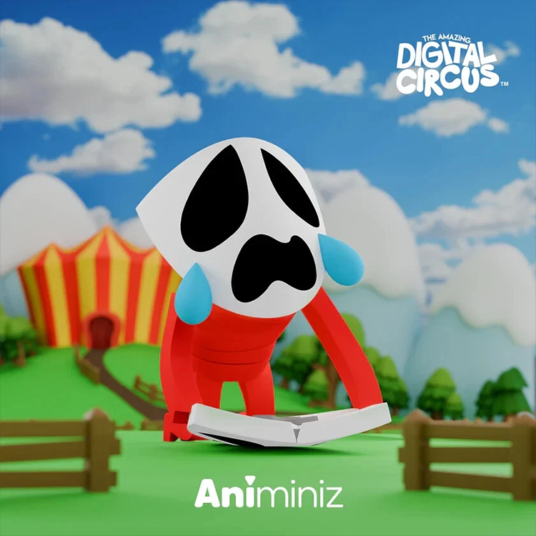 Gangle The Amazing Digital Circus Animiniz Main Characters Series Figure
