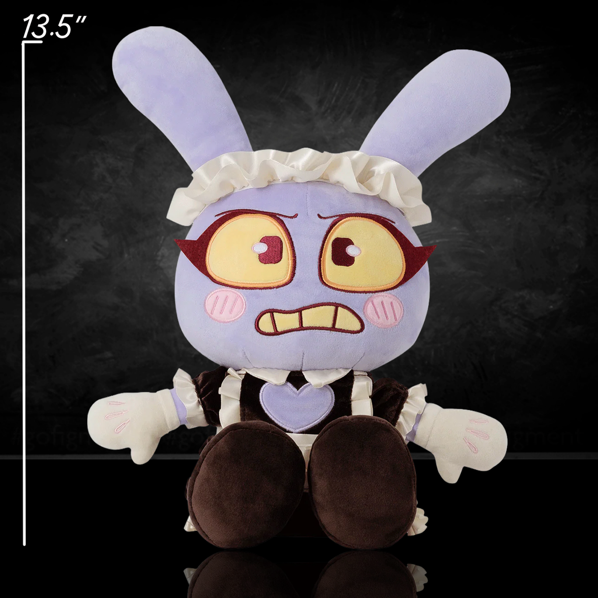 Jax in Maid Outfit The Amazing Digital Circus 11" Soft Plush Toy New With Tags Glitch Authentic