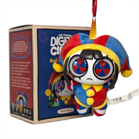 The Amazing Digital Circus Pomni Animiniz Pendantz Premium Plush Keychain Figure - U-PICK by Glitch displayed with packaging