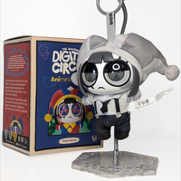 The Amazing Digital Circus Pomni Animiniz Pendantz Premium Plush Keychain Figure - U-PICK by Glitch with box and stand