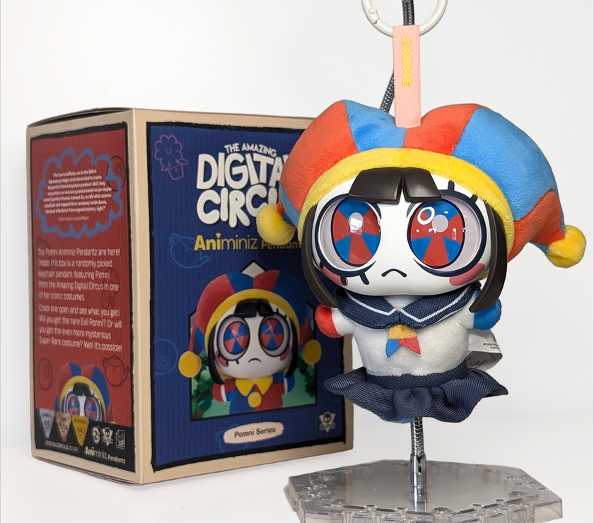 The Amazing Digital Circus Pomni Animiniz Pendantz Premium Plush Keych