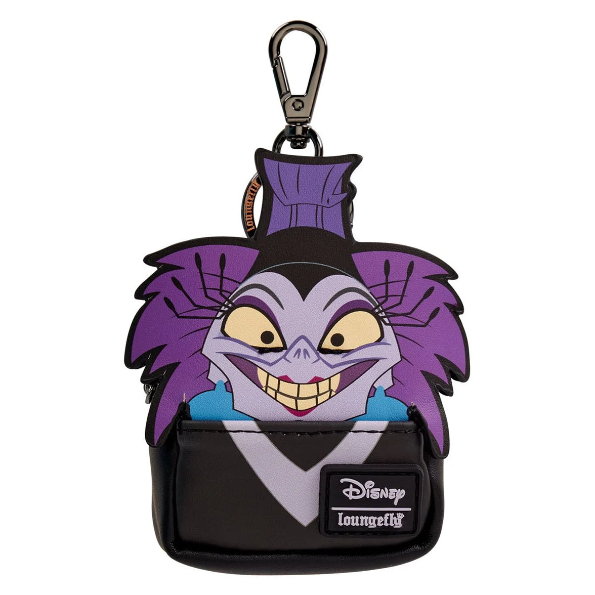 Mini-Loungefly Disney Villians Mini-Backpack U-PICK Bag Charms, Confirmed Choice featuring purple character charm