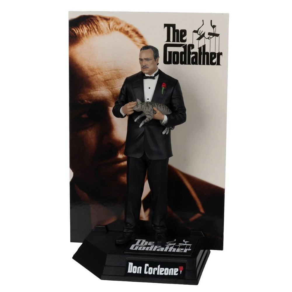 Don Corleone Movie Maniacs The Godfather Paramount Wave 2 6-Inch Posed Figure
