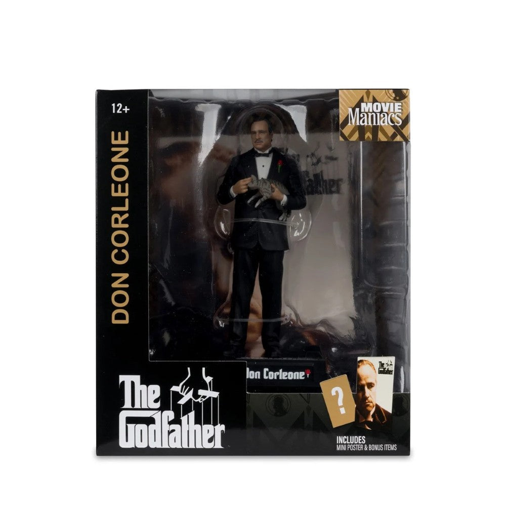 Don Corleone Movie Maniacs The Godfather Paramount Wave 2 6-Inch Posed Figure