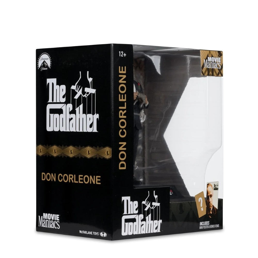 Don Corleone Movie Maniacs The Godfather Paramount Wave 2 6-Inch Posed Figure