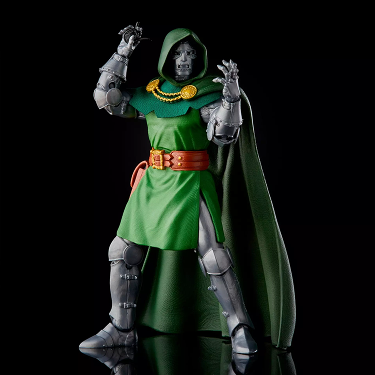 Marvel Legends Series Dr. Doom Fantastic Four 6 in Vintage Style