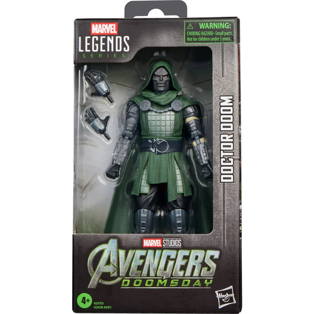 Doctor Doom Avengers Doomsday Marvel Legends Series Action Figure by Hasbro 6 Inch in boxed packaging