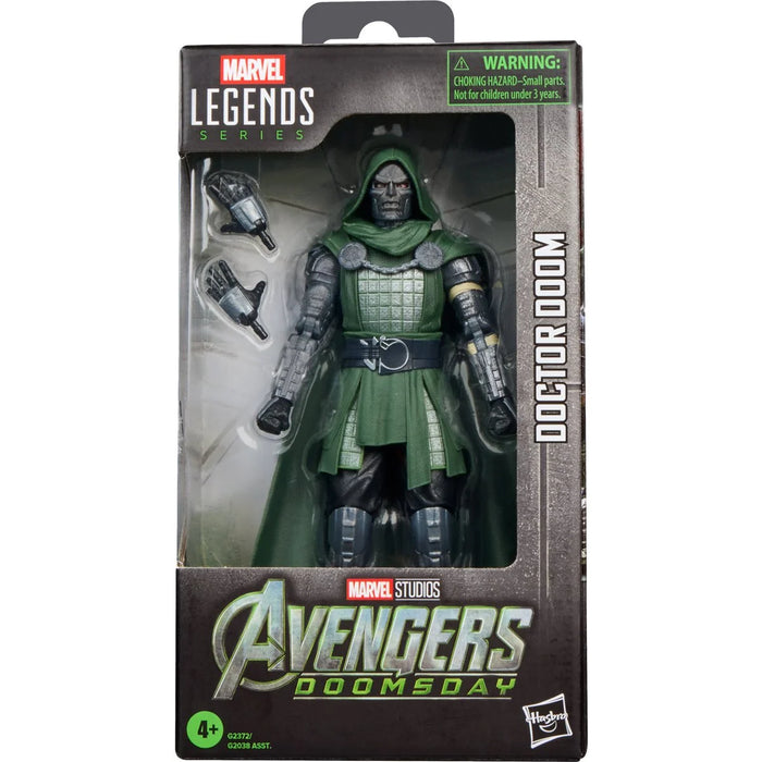 Doctor Doom Avengers Doomsday Marvel Legends Series Action Figure by Hasbro 6 Inch in boxed packaging