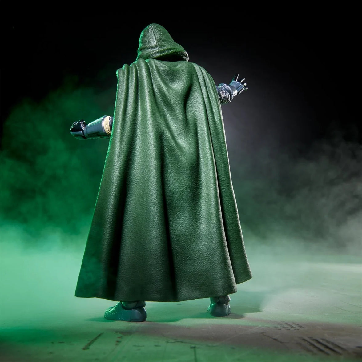 Doctor Doom Avengers Doomsday Marvel Legends Series Action Figure by Hasbro 6 Inch in green cloak