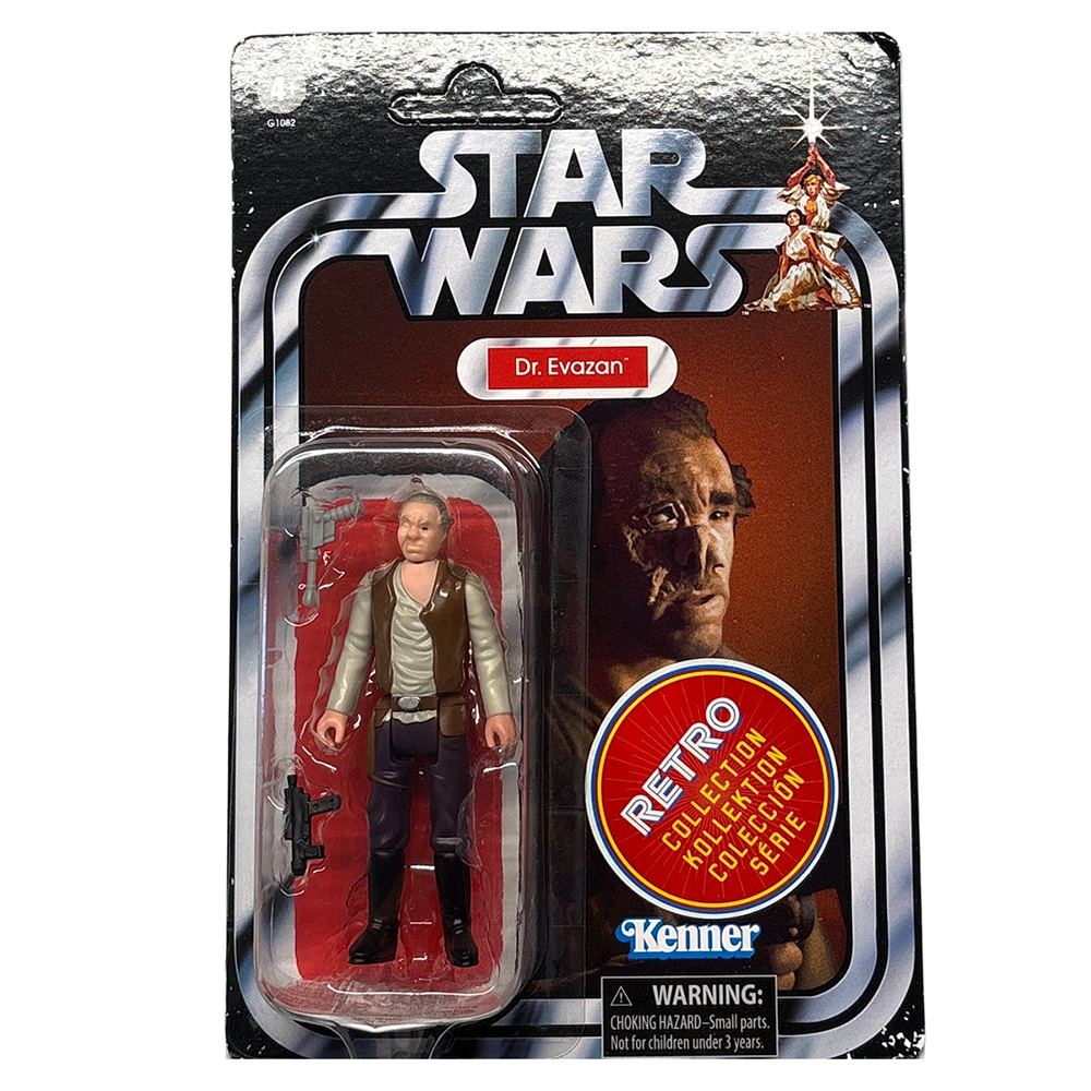 Dr Evazan Star Wars Retro Collection Action Figure 1:18 ANH by Kenner in package