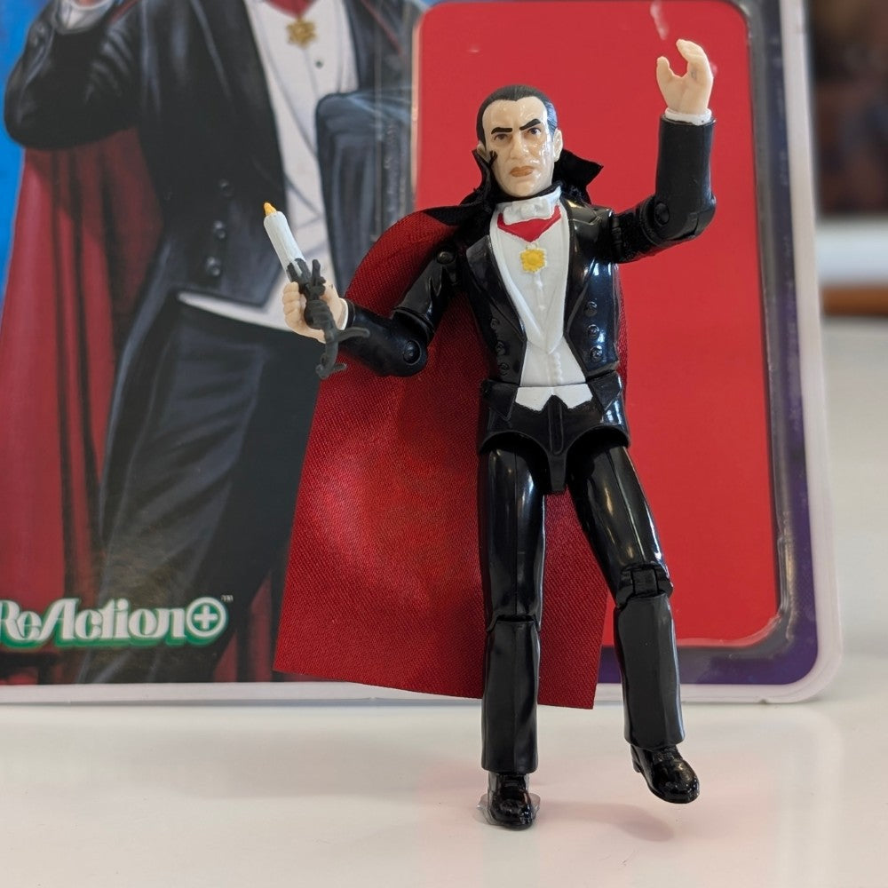 Universal Monsters Dracula 3 3/4 Reaction+ Action Figure NIB