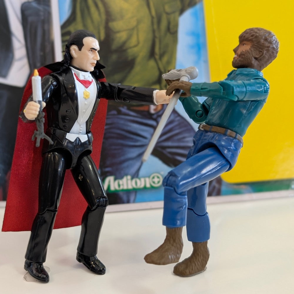 Universal Monsters Dracula 3 3/4 Reaction+ Action Figure NIB